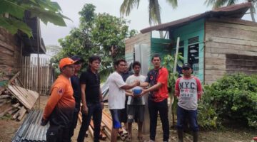 Hari ini BPBD Aceh Tamiang Perbaiki Sekolah Terdampak Angin Puting Beliung