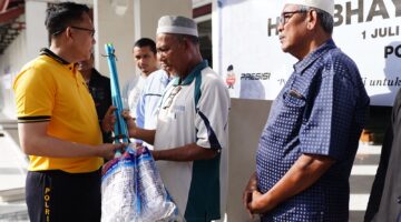 Polres Pidie Gelar Bakti Religi di Masjid Al-Falah Sigli Sambut HUT Bhayangkara ke-79