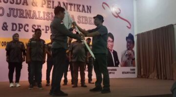 Mahmud Lantik Chaidir sebagai Ketua DPD PJS Aceh