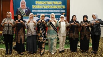 Ikuti Rakor SE-Aceh, Bunda Paud Aceh Tamiang Komit Dukung Pendidikan Usia Dini