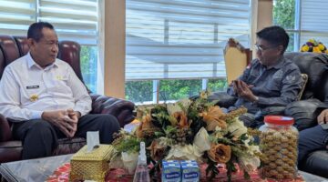 Gubernur Gorontalo Terima Ketum PJS, Bahas UKW Akbar Indonesia Timur