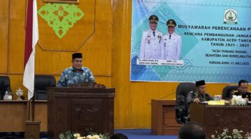 Bupati Buka Musrenbang RPJMD Aceh Tamiang 2025-2029